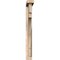 Ekena Millwork Merced Block Smooth Bracket w/ Offset Brace, Douglas Fir, 3 1/2"W x 20"D x 32"H BKT0402X20X32MRC05SDF - alternate 3
